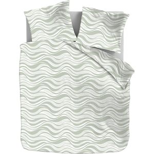 Zydante - Dekbedovertrek - Groen - Tweepersoons - 200x200 Cm - Microvezel