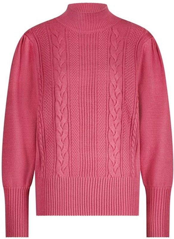 Tramontana - Puff-Sleeve Jumper Cables - Coltrui - Roze