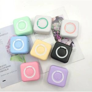 Mini Printer voor Mobiel - Pocket Printer- Thermische printer - labelprinter - mini printer - bullet journal stickers - fotoboek - stickers- stickers volwassenen - fotoprinter voor smartphone