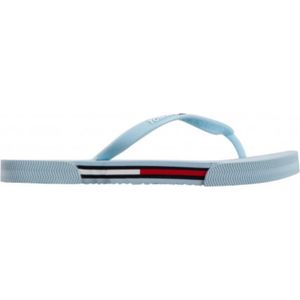 TOMMY HILFIGER ESSENTIAL FLAT BEACH TEENSLIPPER DAMES Babyblauw 38