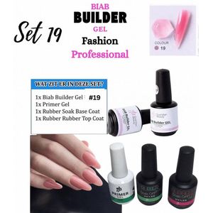 Guardian Beauty BIAB Builder Gel Set - Aphrodite - #19 - Nagel Gellak