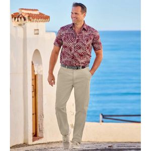 ATLAS FOR MEN - Chino van stretchtwill - Heren - Verkrijgbaar in grote maten - W28