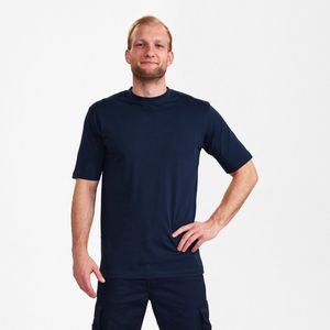 Engel Extend katoenen T-shirt 9053-551 - Blue Ink - L