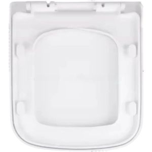 Toiletbril Lucian - Softclose Wit met Snelsluiting - Duuroplastisch Antibacterieel Toiletdeksel - Stevige Toiletbril