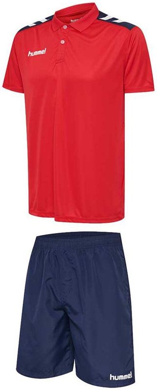 Hummel Academy Set Rood XL Man,Vrouw