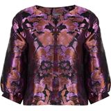 Geisha - Blazer - Glimmend - 55727 - Black/Purple - Dames