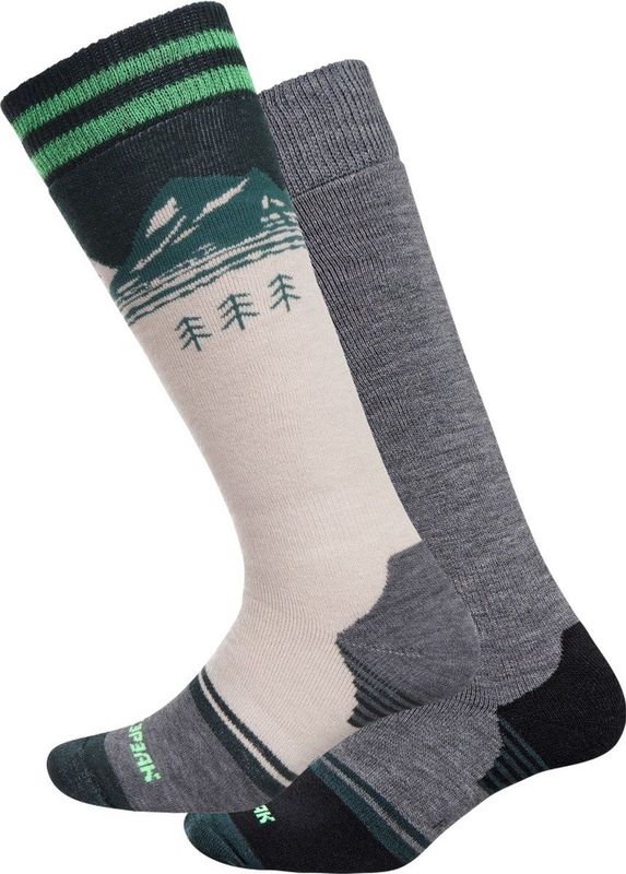 Icepeak - Itasca - Skisokken - Hoog - Normale Sok - Medium Dikte