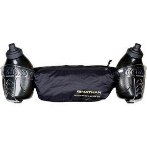 Nathan QuickStart Plus 20 2x300ml Black - Drinkgordel