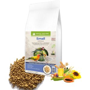 Askio Nature Grote Parkiet Vogelvoer 4kg - Parkieten Voer - Papegaaien Voer - Biologisch Vogel Voer