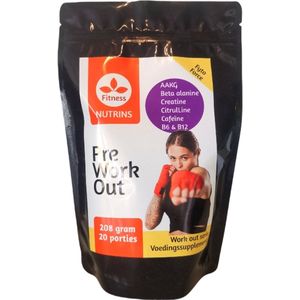 Nutrins pre workout VROUWEN 208 gram