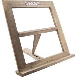 Clayre & Eef Kookboekstandaard 28x25x27 cm Bruin Hout Rechthoek Boekenhouder