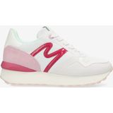 Mexx Sneaker Juju Dames - Wit / Roze - Maat 37