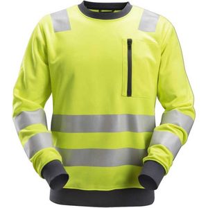 Snickers 8037 AllroundWork, High-Vis Sweatshirt Klasse 2/3 - High-Vis Oranje - M