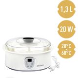 Yoghurtmaker 1.3 liter met 7 potten - joghurtmaker - yoghurtmaker met thermostaat