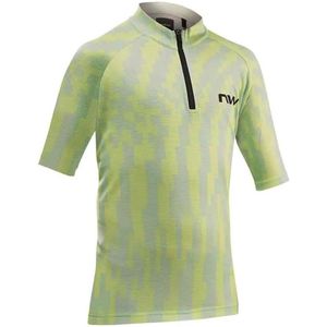 Northwave Force Evo Korte Mouw Wielertrui Geel 10 Years Jongens,Meisjes