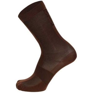 Santini Puro Sokken Bruin EU 44-47 Man,Vrouw