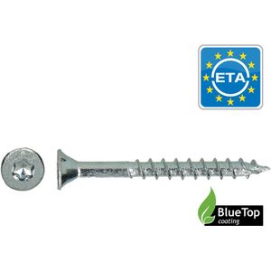 HAPAX - Houtschroeven - Schroef - 4x50 deeldraad Tx - 200 stuks