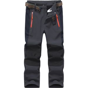 Kinderen Softshell Skibroek Warm Gevoerd Ademend Waterdicht
