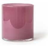 Sfeerlicht - Astra - Glas - Bordeaux Rood - 10x10x10 cm