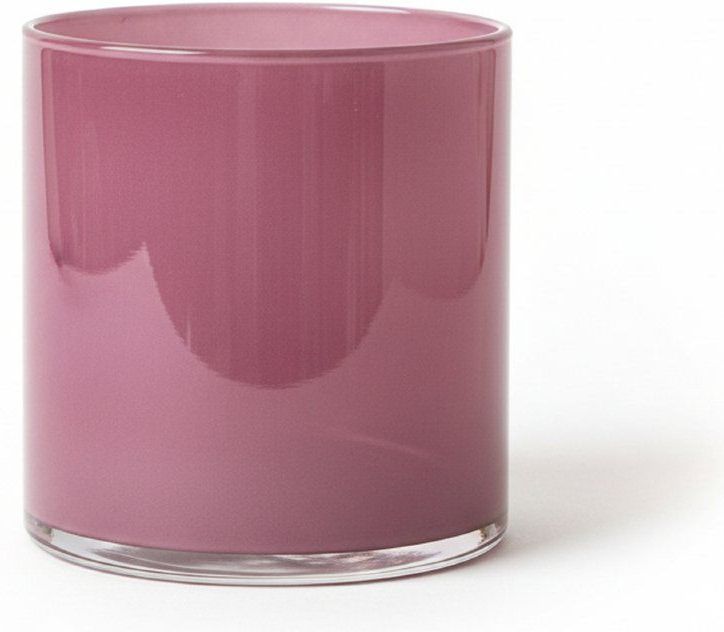 Sfeerlicht - Astra - Glas - Bordeaux Rood - 10x10x10 cm