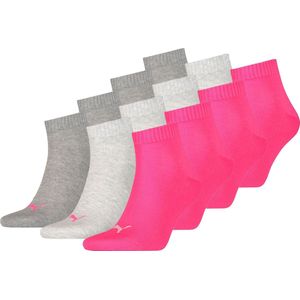 SOKKEN 12 paar Puma unisex kwartsokken, sneakers maat. 35 - 49 voor dames- en herensokken