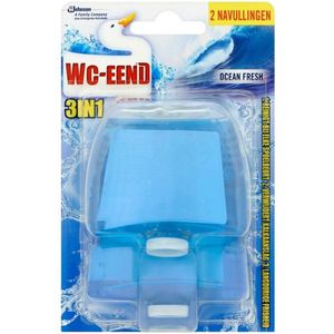 Wc Eend Blok 3 in 1 ocean fresh |  navul 55 ml
