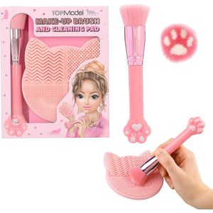 Depesche - TOPModel make-up kwast & reinigingspad - BEAUTY and ME