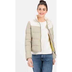 camel active Korte pufferjas made from recycled polyester - Maat womenswear-42 - Beige