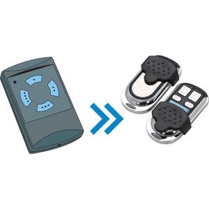 Hormann HSE4 met blauwe knoppen (Alternatieve handzender)