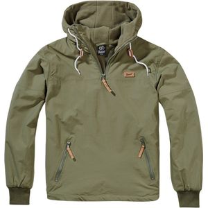 Brandit - Pull Over Windbreaker jacket - L - Groen