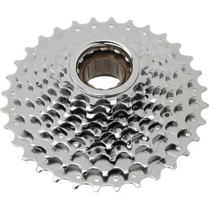 Roterende vrijloop lage ruis - Corrosieweerstand - Aluminiumlegering - Eenvoudige installatie - Stevige vervangbare fiets - 9-speed renner .