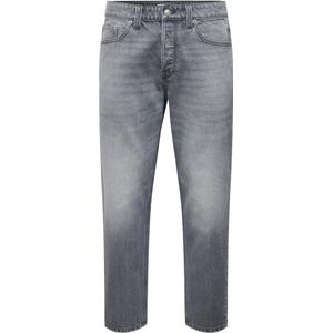 ONLY & SONS ONSEDGE STRAIGHT 7901 BOX PIM JEANS NOOS Heren Jeans - Light Grey Denim