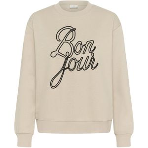 Kaffe - Kaberta - Sweatshirt - Feather Gray Melange - Dames