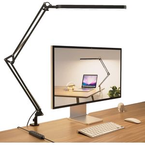 White-Label® Daglichtlamp Schilderen - Staand - Hobby - Zwart