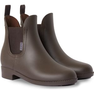 Horze Bonn Rubber Jodhpurs, dames, Brown, 36