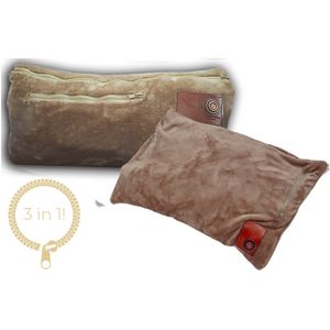 Nikki.Amsterdams-sThe.Wrap Taupes-sDraadloos warmte kussens-s3 functiess-sNekkussens-sHandenwarmers-sZitkussen