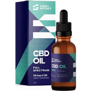 CBD Olie 40% - 10 ml - 0% THC