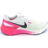 Nike - Structure - Hardloopschoen - Sail Sequoia Hyper Pink Bright Crimson - 25 cm