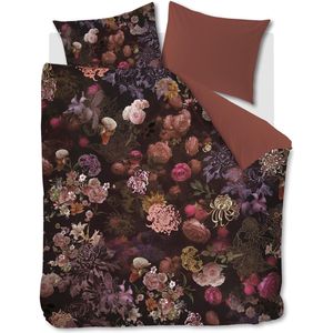 Kardol Chelsea Garden dekbedovertrek - Lits-Jumeaux - 240x200/220 - Rood