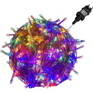 VOLTRONIC LED Verlichting - 400 LEDs - Kerstverlichting - Tuinverlichting - Binnen en Buiten - 40 m - Transparante Kabel - Multi Color