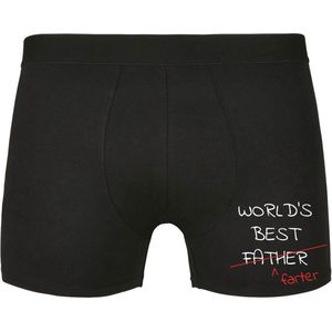 World's best father farter Heren Boxershort - humor - vriend - onderbroek - grappig