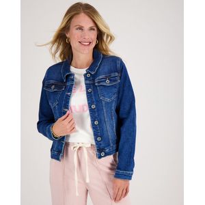 Je m'appelle Dames Jas Met stretch - Blauw - Maat S