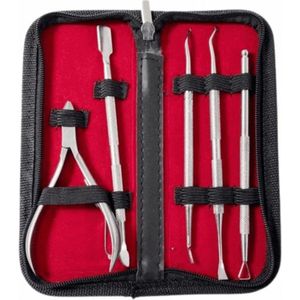 Manicureset 5 delig | Nagelverzorging set | Manicure reisset