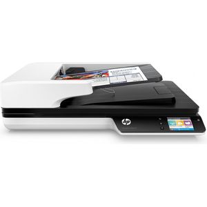 HP Scanjet Pro 4500 fn1 Flatbed-/ADF-scanner 1200 x 1200 DPI A4 Grijs