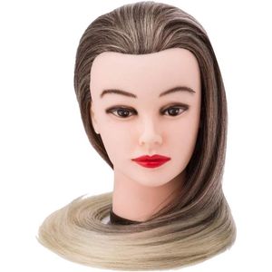 Professioneel Kappershoofd - Echt Haar - Oefenmodel