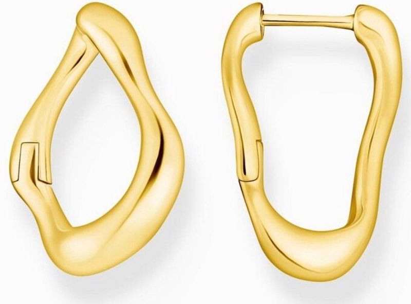 Thomas Sabo - CR754-413-39 - Oorbellen - Geel Goud Verguld - Gerecycled Zilver
