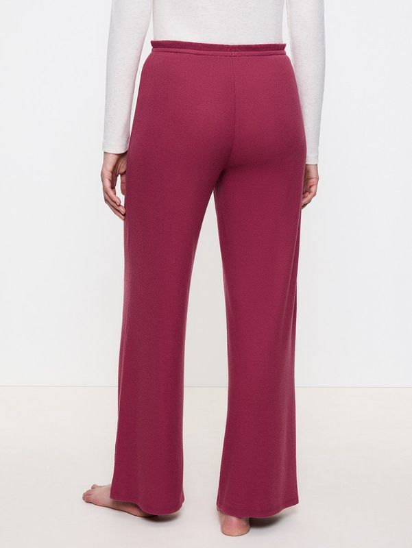 Triumph - MIX & MATCH - Pyjamabroek - Bordeaux - Wijd Model - Elastische Tailleband