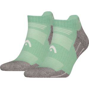 HEAD Wandelsokken All Climates Hiking Sneaker 2-pack Licht Groen