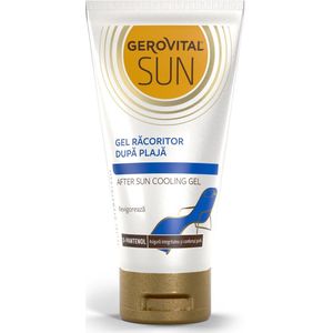 Aftersun verfrissende gel - Voor lichaam en ge zicht - Aloë Vera-extract - Dermatologisch getest - after sun cooling gel -Gerovital SUN - 150ml