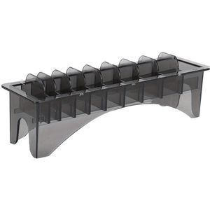 Opbergdoos Geschikt voor tondeuse (10-delig) - Transparant Zwart